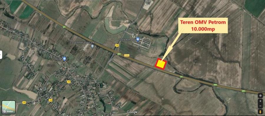 Teren Construcții intravilan de 10000 mp, în Căteasca
