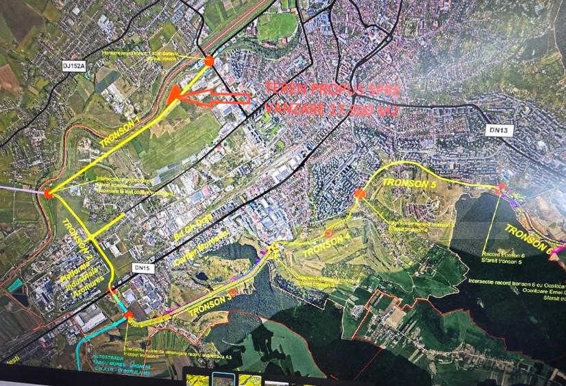 Teren Construcții intravilan de 12900 mp, în Periferie