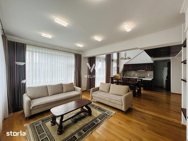 Penthouse de inchiriat, zona buna, terasa mare, mobilat si utilat - 5