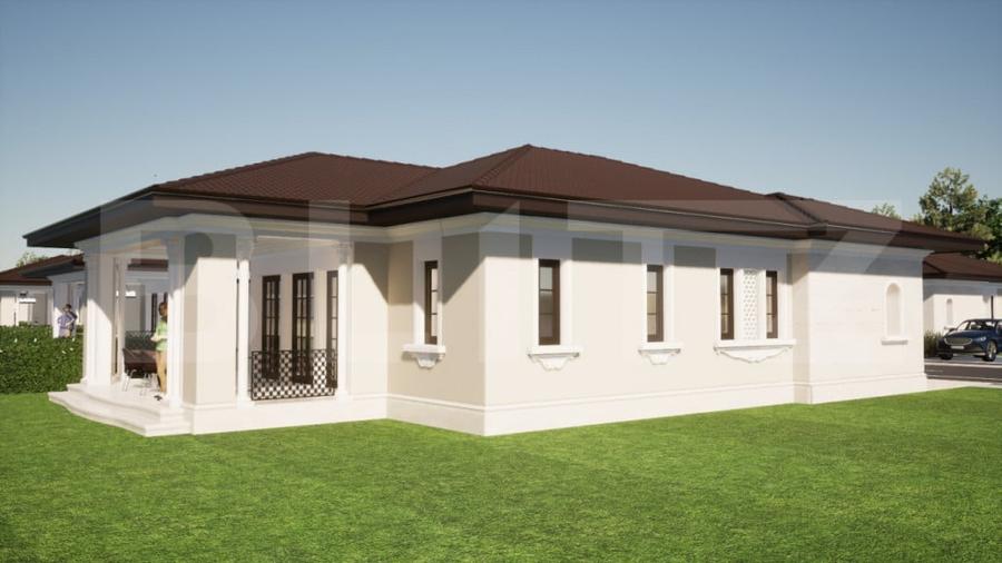 Casă cu 3 camere cu Teren 500 Mp în Central