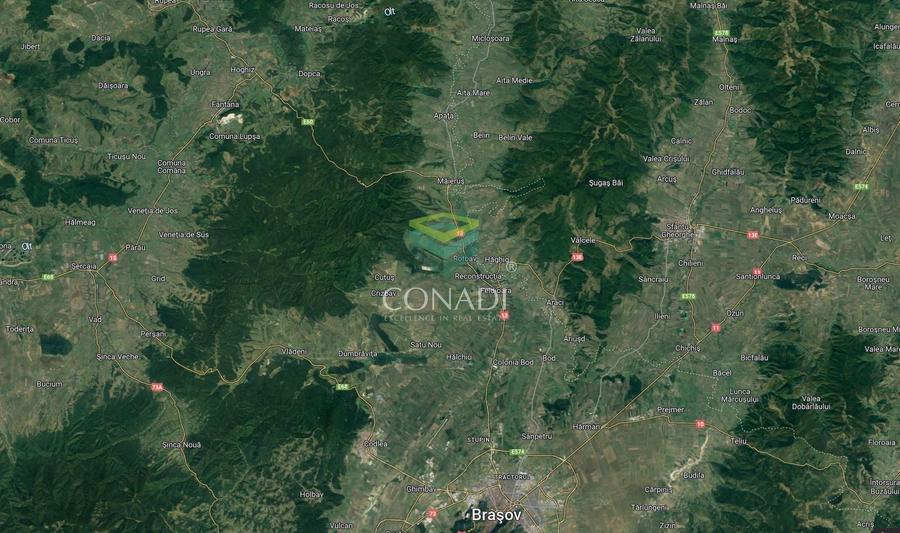 Teren Construcții intravilan de 33500 mp, în Măieruș