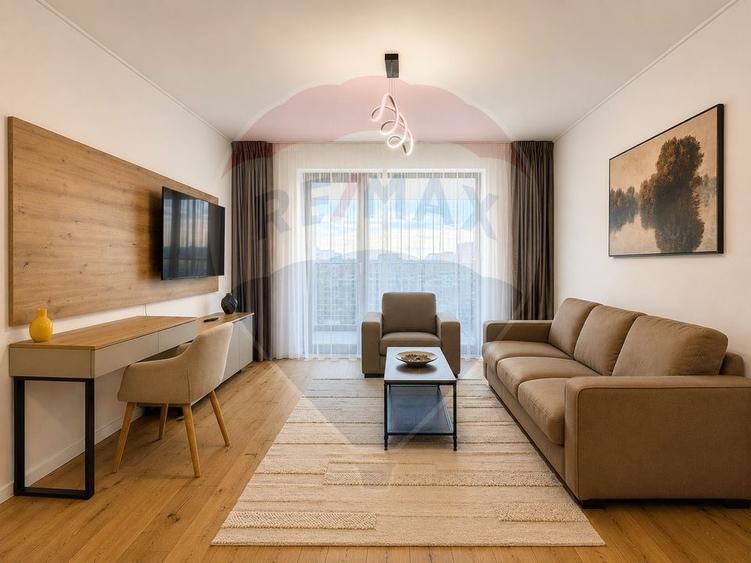 Apartament cu 2 camere decomandat, mobilat în Pipera