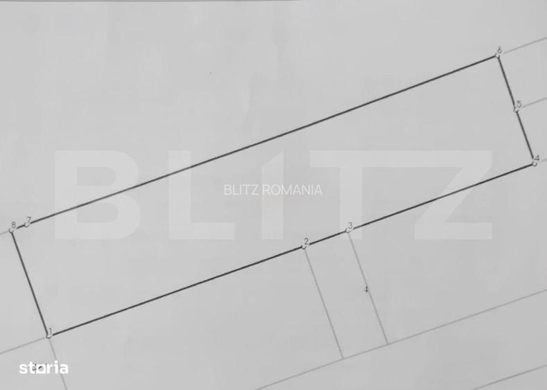 Teren intravilan de vanzare, 978 mp, zona Dudovicesti