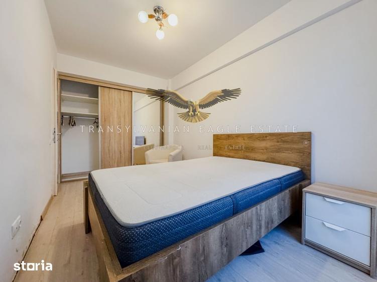 Apartament cu 2 camere semidecomandat, mobilat în Între Lacuri