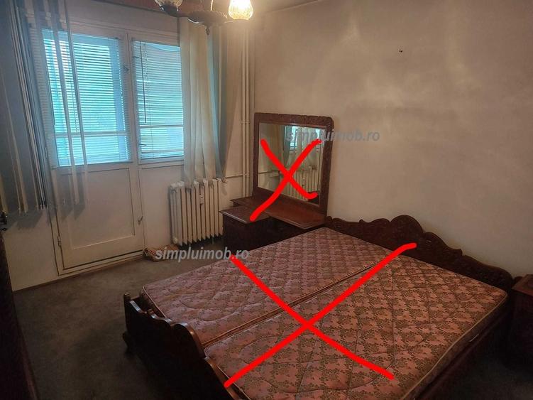 Apartament cu 3 camere semidecomandat, mobilat în Baba Novac