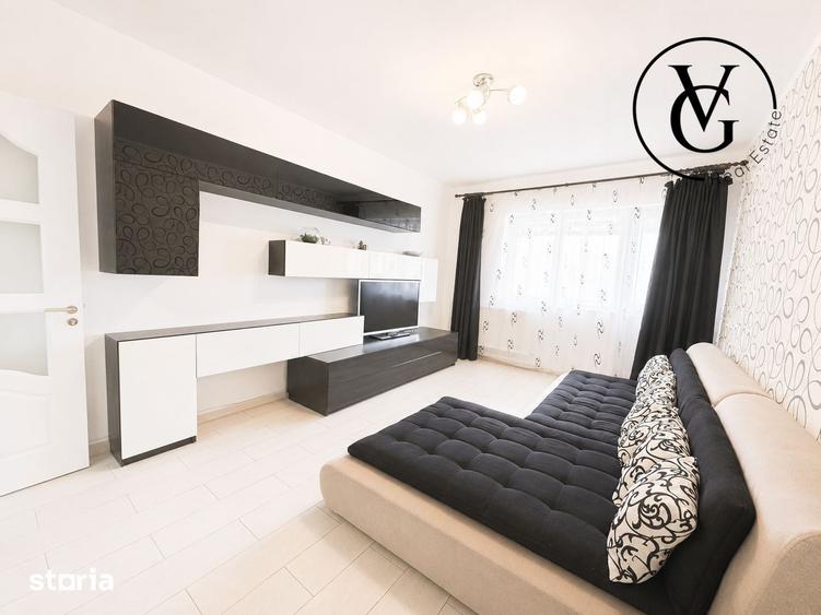 Apartament cu 2 camere semidecomandat, mobilat în Far