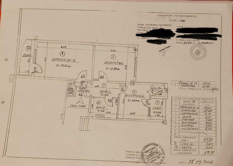 Apartament cu 2 camere decomandat în Ștefan cel Mare