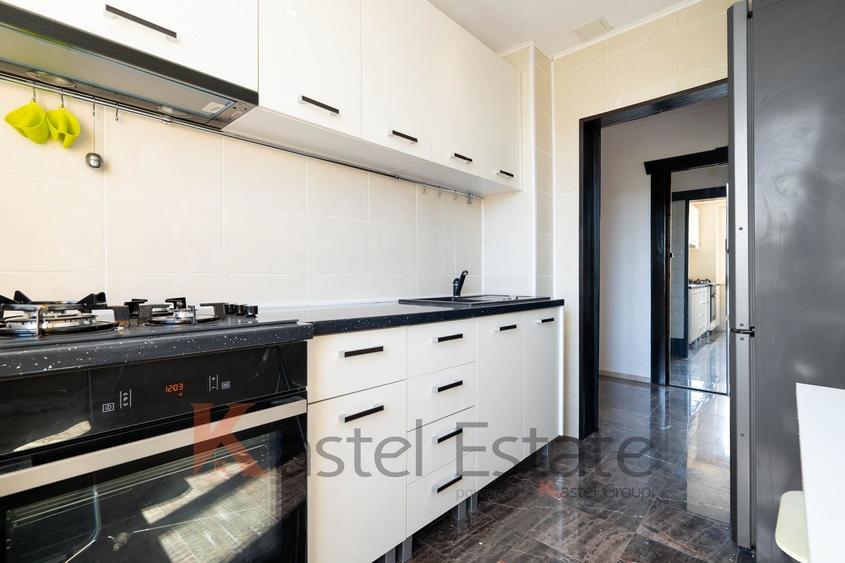 Apartament cu 3 camere semidecomandat, mobilat în Obor
