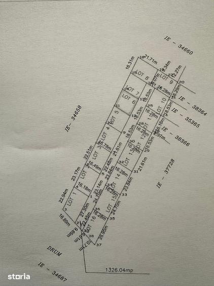 Teren de construit, acces pavat, 400 mp - 1