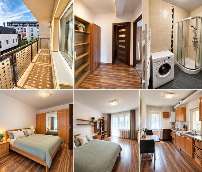 Apartament cu 2 camere decomandat, mobilat în Central
