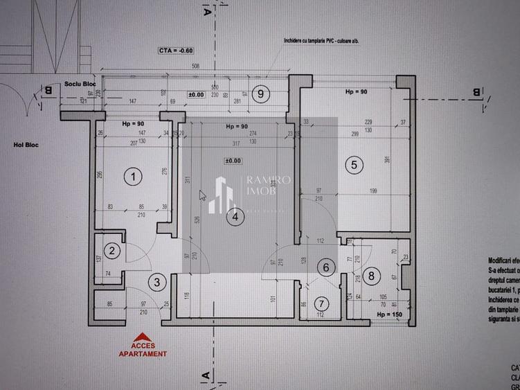 Apartament cu 2 camere nedecomandat, mobilat în Liviu Rebreanu