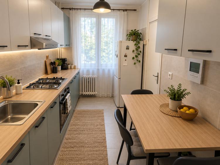 Apartament cu 3 camere decomandat în Titan