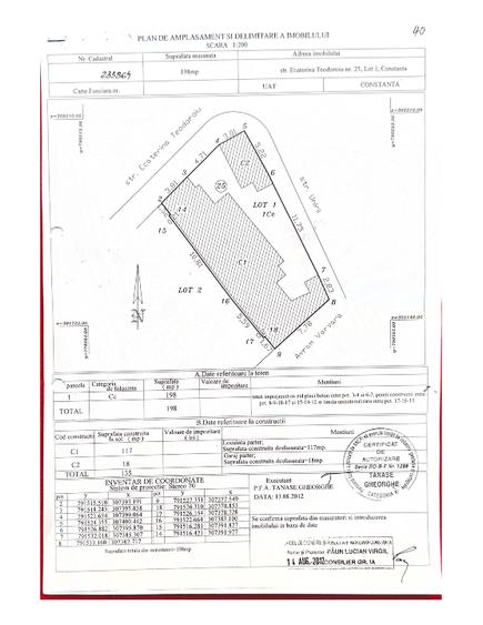 Casă individuală cu 4 camere cu Teren 198 Mp în Faleza Nord