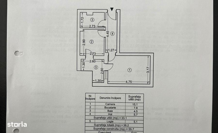 Garsoniera Et. 2/11 Exigent Plaza Faza 5 - Zona Lujerului - 7