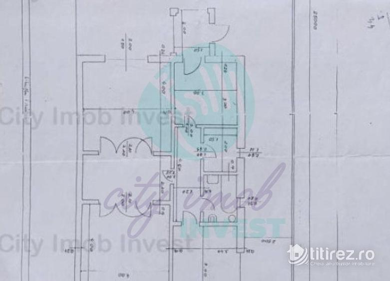 Casă individuală cu 3 camere cu Canalizare în Vitan