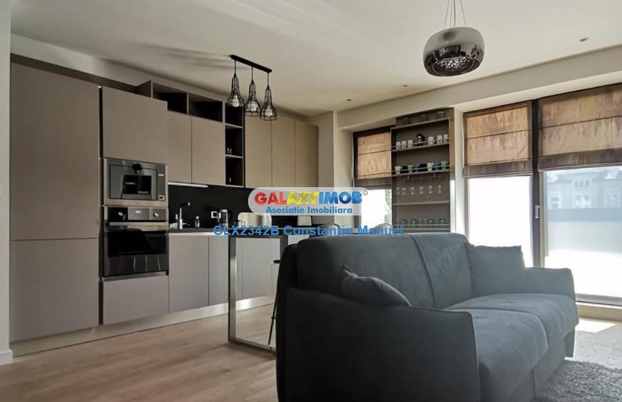 Apartament cu 2 camere decomandat, mobilat în Barbu Văcărescu