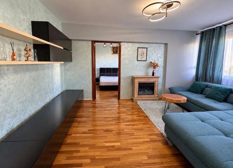 Apartament cu 2 camere semidecomandat, mobilat în Tineretului