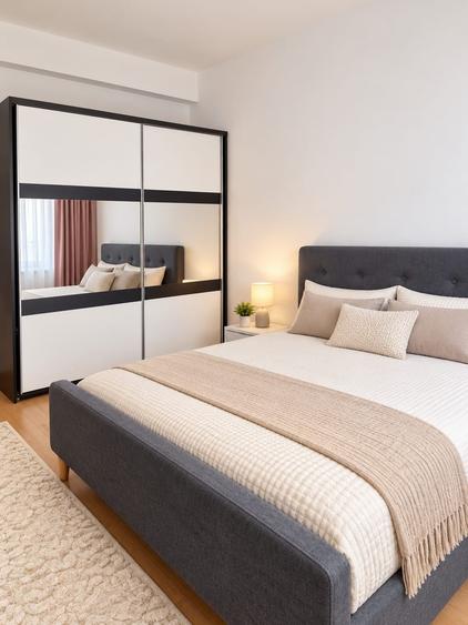 Apartament cu 2 camere semidecomandat, mobilat în Chiajna