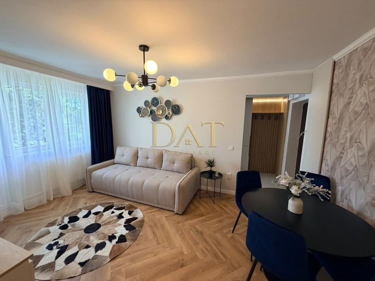 Apartament cu 2 camere semidecomandat, mobilat în Mănăștur