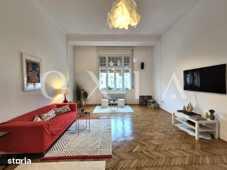 Apartament cu 3 camere, mobilat în Ultracentral