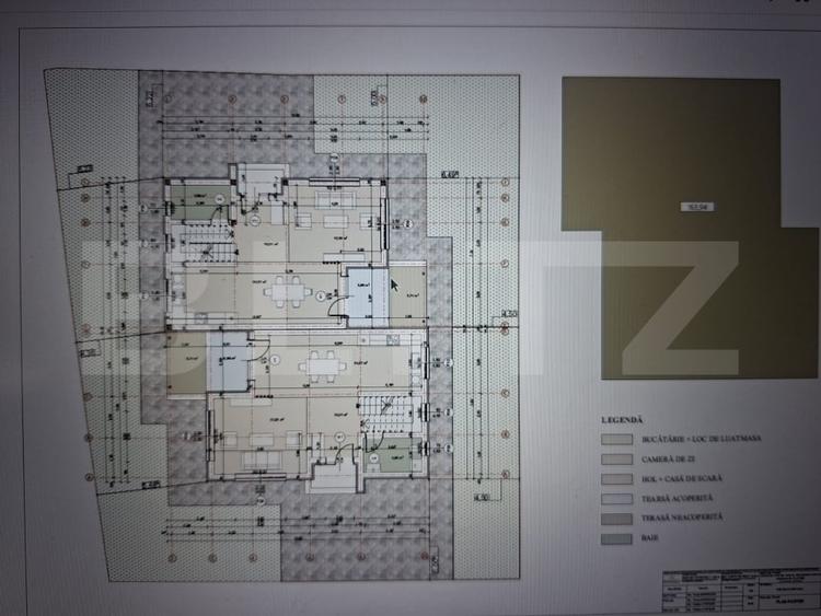 Duplex cu 3 camere cu Canalizare în Livezeni