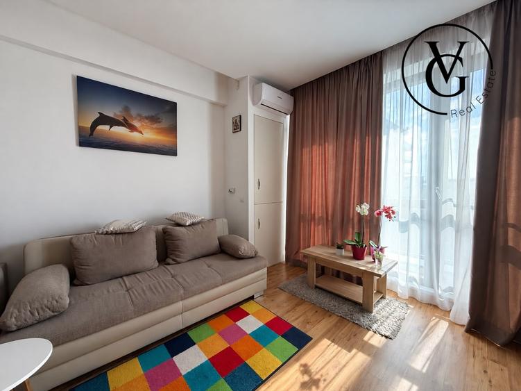 Garsonieră decomandată, mobilată în Mamaia-Sat