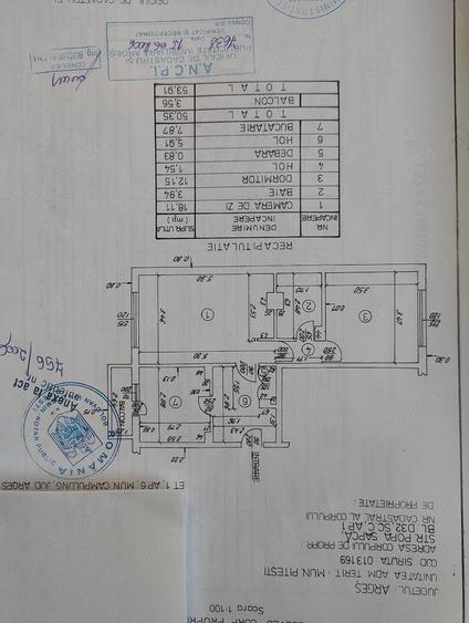 Apartament cu 2 camere semidecomandat în Popa Șapcă