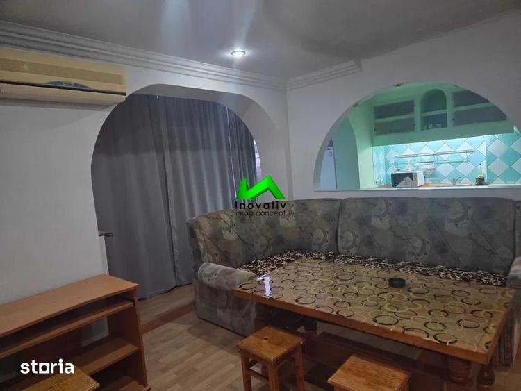 Apartament cu 3 camere semidecomandat, mobilat în Terezian