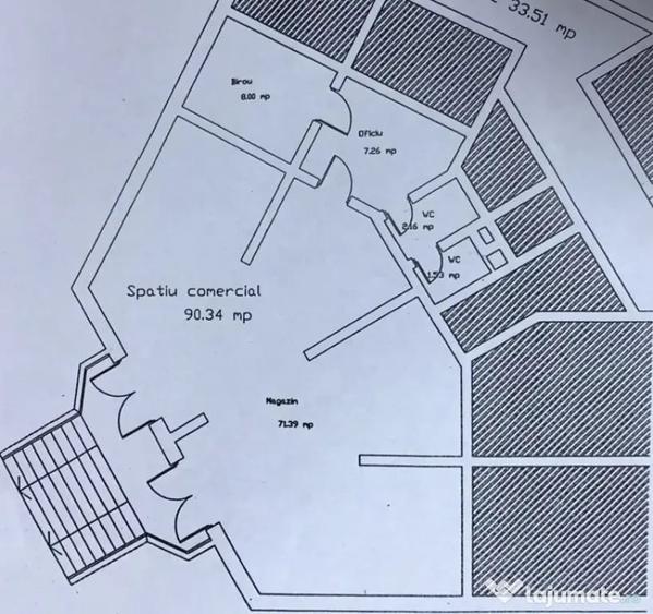 Spațiu comercial, de 90 mp, în Gheorgheni