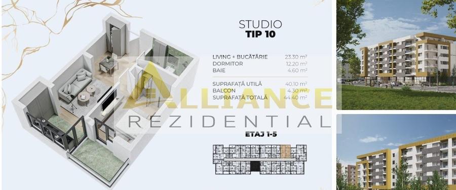 Apartament cu 2 camere în Sud