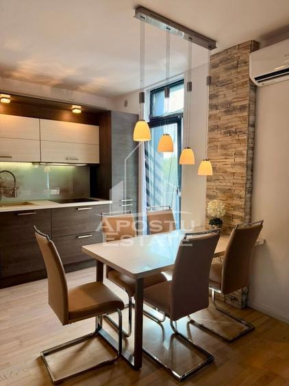Apartament cu 2 camere semidecomandat, mobilat în Braytim