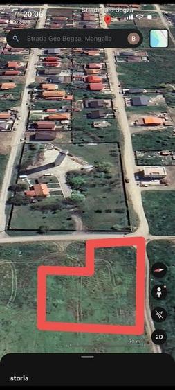 Teren de 448 mp, în Central