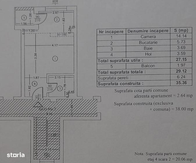 Garsonieră, mobilată în Chiajna