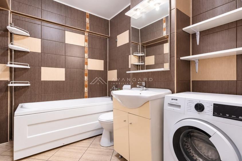 Apartament cu 3 camere semidecomandat, mobilat în Apahida