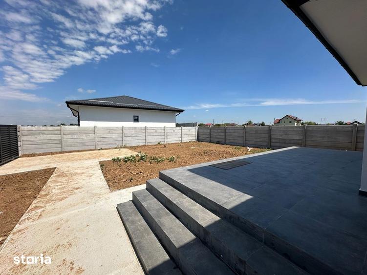 Casa in Clinceni cu incalzire in pardoseala, placa de beton si tripan - 16