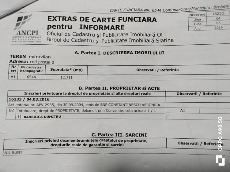 Spațiu comercial, în Brebeni