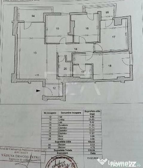 Apartament cu 4 camere semidecomandat în Herăstrău