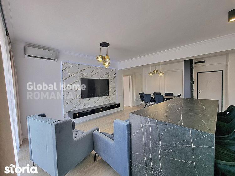 Apartament cu 4 camere, mobilat în Central