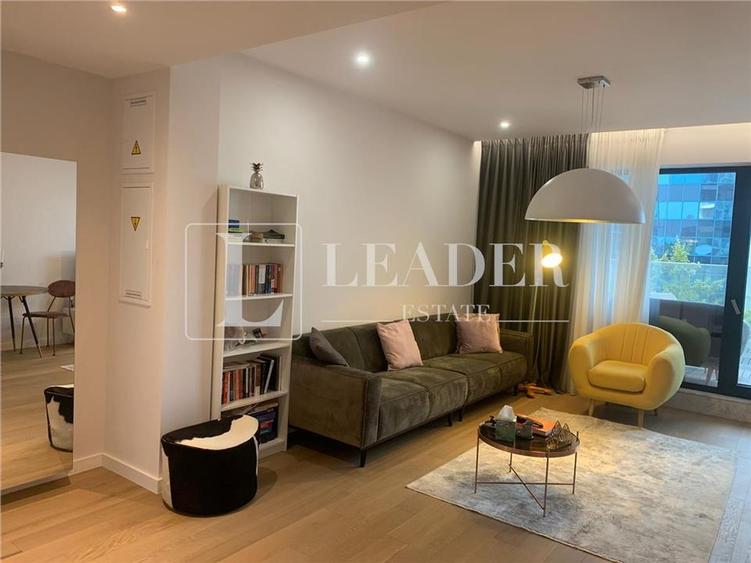Apartament cu 2 camere decomandat, mobilat în Herăstrău — fotografia 2