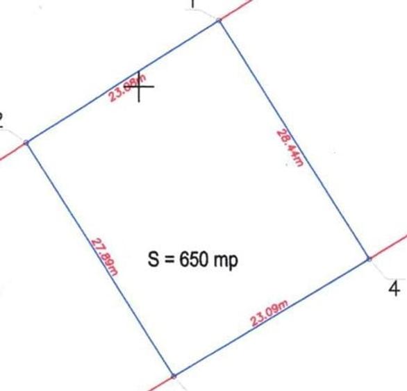 Teren de 650 mp, în Central