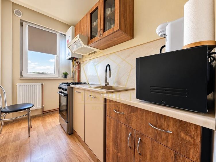 Apartament cu 2 camere semidecomandat, mobilat în Steaua