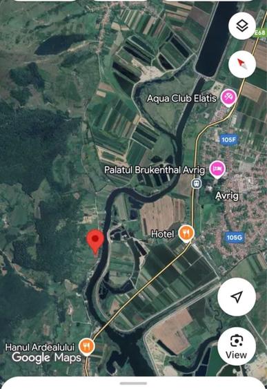 Teren Construcții extravilan de 7500 mp, în Bradu
