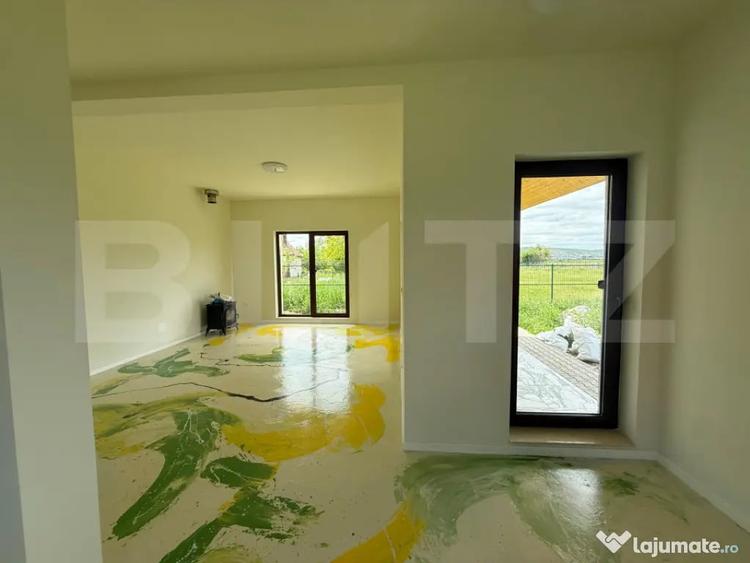 Casa finisata, pe un nivel, 4 camere, 114 mp, 750 mp teren, - 12