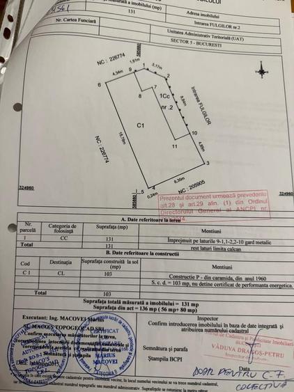 Casă individuală cu 3 camere cu Teren 131 Mp în 13 Septembrie