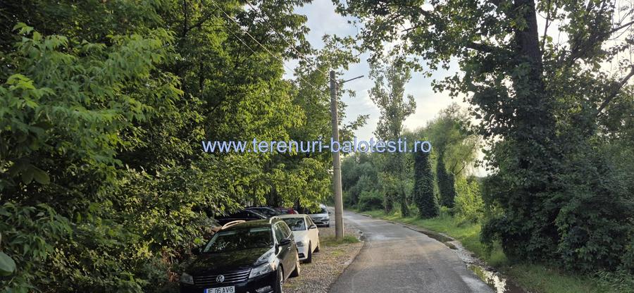Teren Construcții intravilan de 600 mp, în Balotești