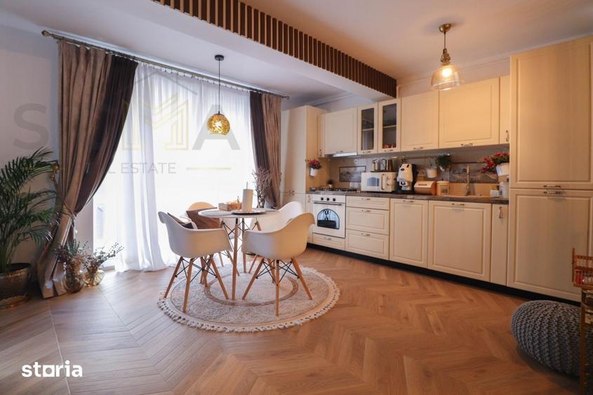 Apartament cu 2 camere semidecomandat, mobilat în Sopor