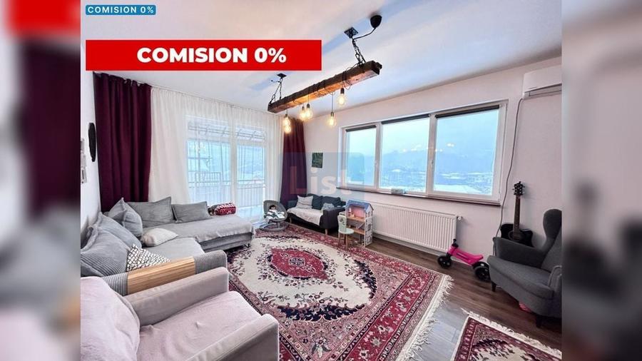 Apartament cu 3 camere decomandat, mobilat în Câmpului