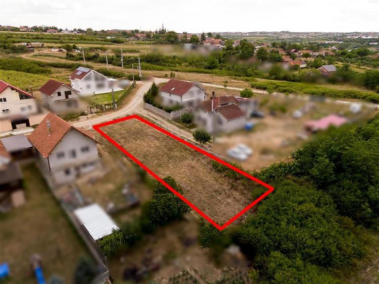 Teren intravilan de 540 mp, în Paleu