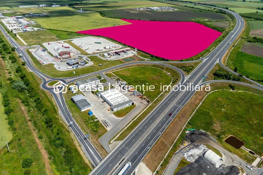Teren Construcții extravilan de 131400 mp, în Periferie
