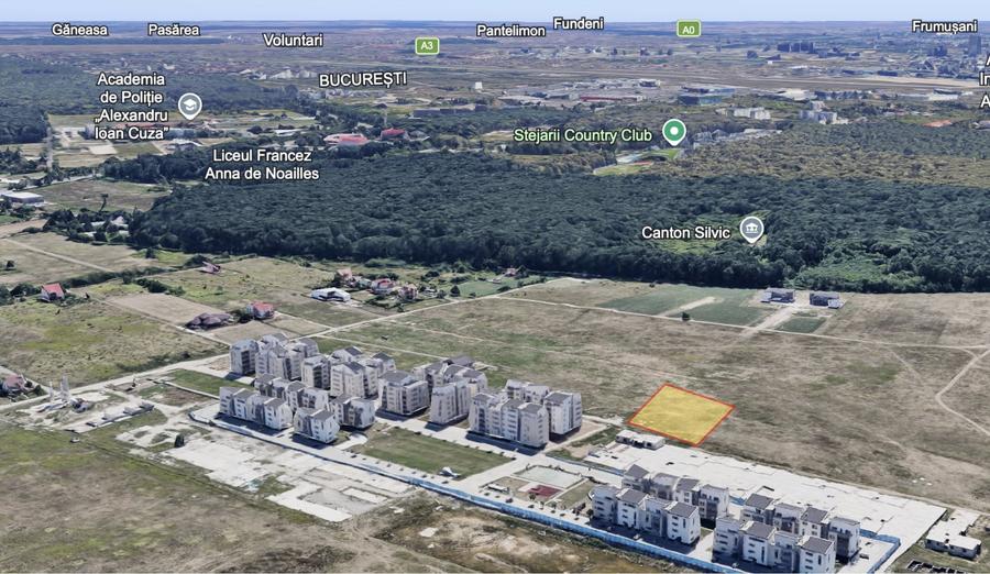 Teren Construcții intravilan de 1703 mp, în Băneasa